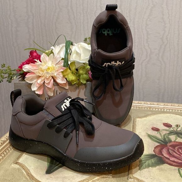 Snibbs Spacecloud Work Shoes Slip & Water Resistant Charcoal Gray Sz 7.5 EUC - Picture 14 of 14